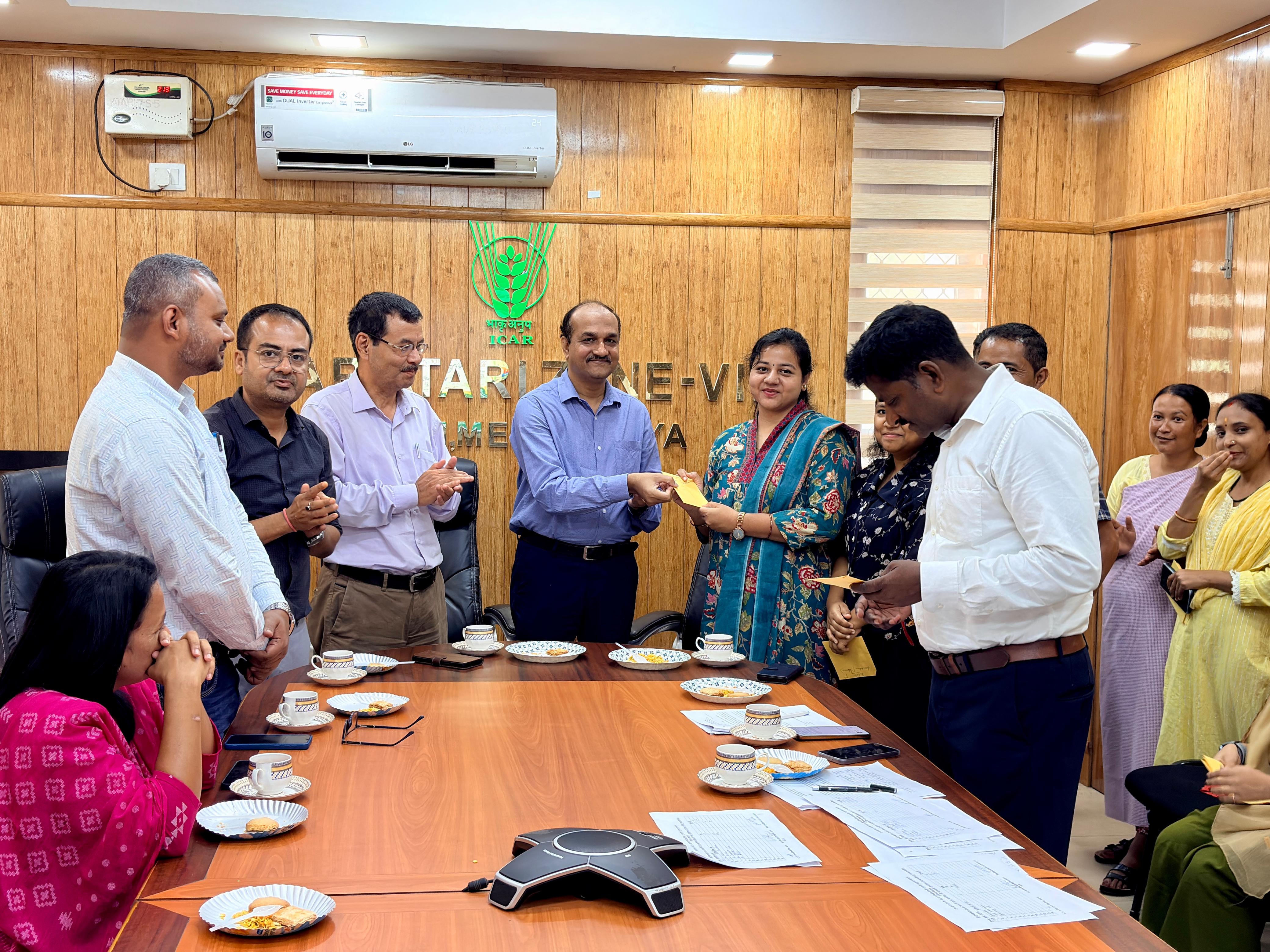 Hindi Pakhwara 2026 was organized from 14th to 28th September 2026 at ICAR–ATARI, Zone–VII, Umiam